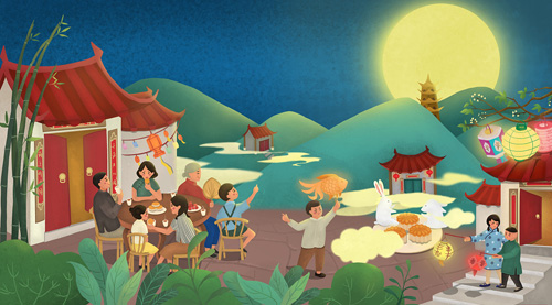 中秋節(jié)的說說，關(guān)于中秋節(jié)的句子